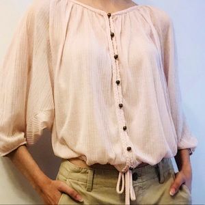 Light pink blouse
